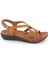 Venüs 206y Kadın Günlük Ultra Comfort Deri Sandalet 2