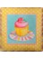 Buffer® Decotown Duvar Panosu 40*40 Cup Cake Muffin Motifli Duvar Süsü 4