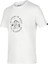 Alex Baskılı Erkek Sıfır Yaka T-Shirt Beyaz 2