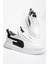 Pomas Erkek Beyaz Siyah Garantili Günlük Rahat Dikişli Hafif Taban Yürüyüş Garantili Spor Ayakkabı POMAS-5219 5