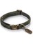 Dbl Kedi Boyun Tasması, Velur, Yeşil, 20-30CM 1