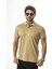 Polo Yaka Düğmeli Yakası Baskılı Pamuk T-SHIRT-6277 1