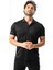 Polo Yaka Cepli Arkası Arma Detaylı Erkek T-SHIRT-6273 2