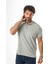 Polo Yaka Omzu Baskılı Düğmeli T-SHIRT-PL-3614 1