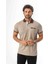 Polo Yaka Düğmeli Cepli Viskon Kumaş Erkek T-SHIRT-AR-1009 1