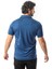 Polo Yaka Omzu Çizgili Armalı Düğmeli T-SHIRT-6275 3