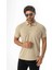 Polo Yaka Düğmeli Erkek Keten T-SHIRT-KT-1001 1