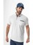 Büyük Beden Regular Fit Polo Yaka Cepli Baskılı T-SHIRT-PL-3458 1