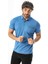 Büyük Beden Regular Fit Polo Yaka Cepli Baskılı T-SHIRT-PL-3458 1