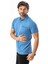 Büyük Beden Regular Fit Polo Yaka Cepli Baskılı T-SHIRT-PL-3458 2