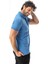 Büyük Beden Regular Fit Polo Yaka Cepli Baskılı T-SHIRT-PL-3458 4