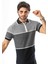 Luxury Tech Polo Yaka Yarım Fermuarlı Örme Triko T-SHIRT-TCY-1026 1