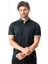 Polo Yaka Düğme Kısmı Baskılı Erkek T-SHIRT-6293 1