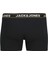 Jack Jones Erkek 3 Lü Siyah Renkli Kemer Pamuklu Boxer 12286183 4