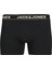 Jack Jones Erkek 3 Lü Siyah Renkli Kemer Pamuklu Boxer 12286183 5