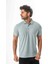 Polo Yaka Düğmeli Erkek Keten T-SHIRT-KT-1001 3