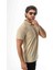 Polo Yaka Düğmeli Erkek Keten T-SHIRT-KT-1001 4