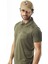 Polo Yaka Düğmeli Cepli Düz Renk T-SHIRT-6288 2