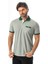 Polo Yaka Düğmeli Cepli Viskon Kumaş Erkek T-SHIRT-AR-1009 3