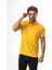 Pamuklu Yumuşak Dokulu Kumaş Polo Yaka Düğmeli T-SHIRT-6291 1