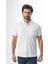 Polo Yaka Düğmeli Cepli Düz Renk T-SHIRT-6288 1