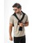 Polo Yaka Düğme Kısmı Baskılı Erkek T-SHIRT-6293 1