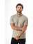Polo Yaka Düğme Kısmı Baskılı Erkek T-SHIRT-6293 2