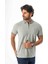 Polo Yaka Yarım Fermuarlı Nakış Armalı Pamuk T-SHIRT-PL-3618 1