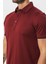 Polo Yaka Düğme Kısmı Baskılı Erkek T-SHIRT-6293 4