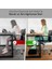 Ergonomik Visco Ayak Minderi, Oyun Koltuğu ve Ofis Koltuğu Için 3
