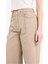 Yeni Sezon Wide Leg Gabardin Palazzo Pantolon Geniş Paça Normal Bel Standart Boy Cepli 5