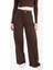 Yeni Sezon Wide Leg Gabardin Palazzo Pantolon Geniş Paça Normal Bel Standart Boy Cepli 1