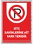 Site Sakinlerine Ait Park Yeridir - Uyarı Tabela Levhası 24X34 cm Polikarbon 1