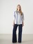 Yeni Sezon Renk Bloklu Oversize Saten Kadin Gomlek - S5HV98Z8 2