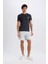 Yeni Sezon Regular Fit Düz Paça Basic Düz Şort 3
