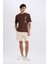 Yeni Sezon Regular Fit Düz Paça Basic Düz Şort 2