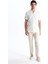 Yeni Sezon Slim Fit Keten Karisimli Erkek Pantolon - S59398Z8 1