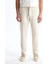 Yeni Sezon Slim Fit Keten Karisimli Erkek Pantolon - S59398Z8 2