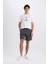 Yeni Sezon Regular Fit Düz Paça Basic Düz Şort 2
