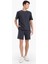 Yeni Sezon %100 Pamuk Relax Fit Twill Cepli Şort 4