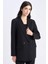 Yeni Sezon Oversize Geniş Kalıp Ceket Yaka Blazer Ceket 4
