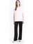 Regular Fit Bisiklet Yaka Basic Düz Penye Kısa Kollu Beyaz Tişört W9584AZ25SP 2