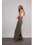 Yeni Sezon Coool Gabardin Palazzo Pantolon Wide Leg Yüksek Bel Geniş Bol Paça 3