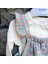 Fırfırlı Çiçek Desenli Bebek Tulum ve Uzun Kollu T-Shirt (6-9 Ay ) 2