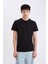 Yeni Sezon %100 Pamuk Slim Fit Dar Kesim Bisiklet Yaka Baskılı Kısa Kollu Tişört 1