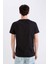Yeni Sezon %100 Pamuk Slim Fit Dar Kesim Bisiklet Yaka Baskılı Kısa Kollu Tişört 5