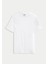 Saf Pamuklu Kısa Kollu Yuvarlak Yaka T-Shirt 4