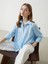 Yeni Sezon Ajurlu Oversize Kadin Gomlek - S5I319Z8 1