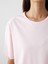 Yeni Sezon Bisiklet Yaka Oversize Kadin Tisort - S5KR16Z8 3