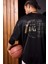 Yeni Sezon Defactofit Nba Los Angeles Lakers Boxy Fit Bisiklet Yaka Sırt Baskılı Kısa Kollu Tişört 2